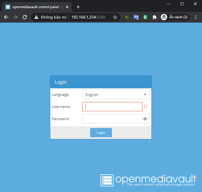 Orange Pi làm NAS với Openmediavault (OMV)