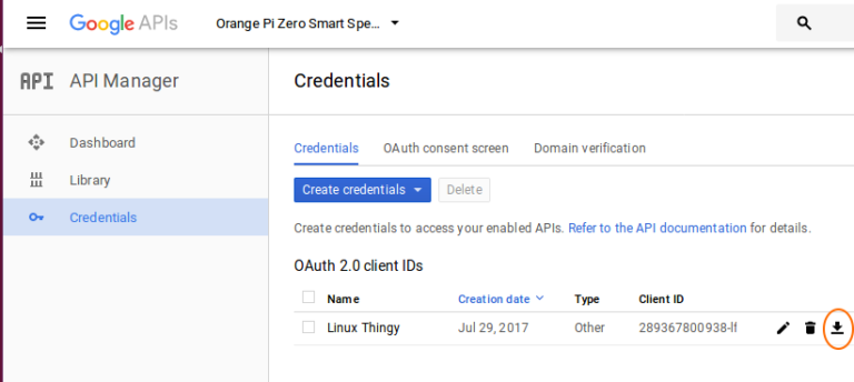 google assistant api download json 768x344 1