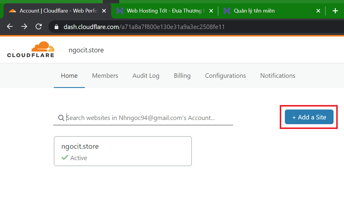 02-1-1 DynDNS với Cloudflare