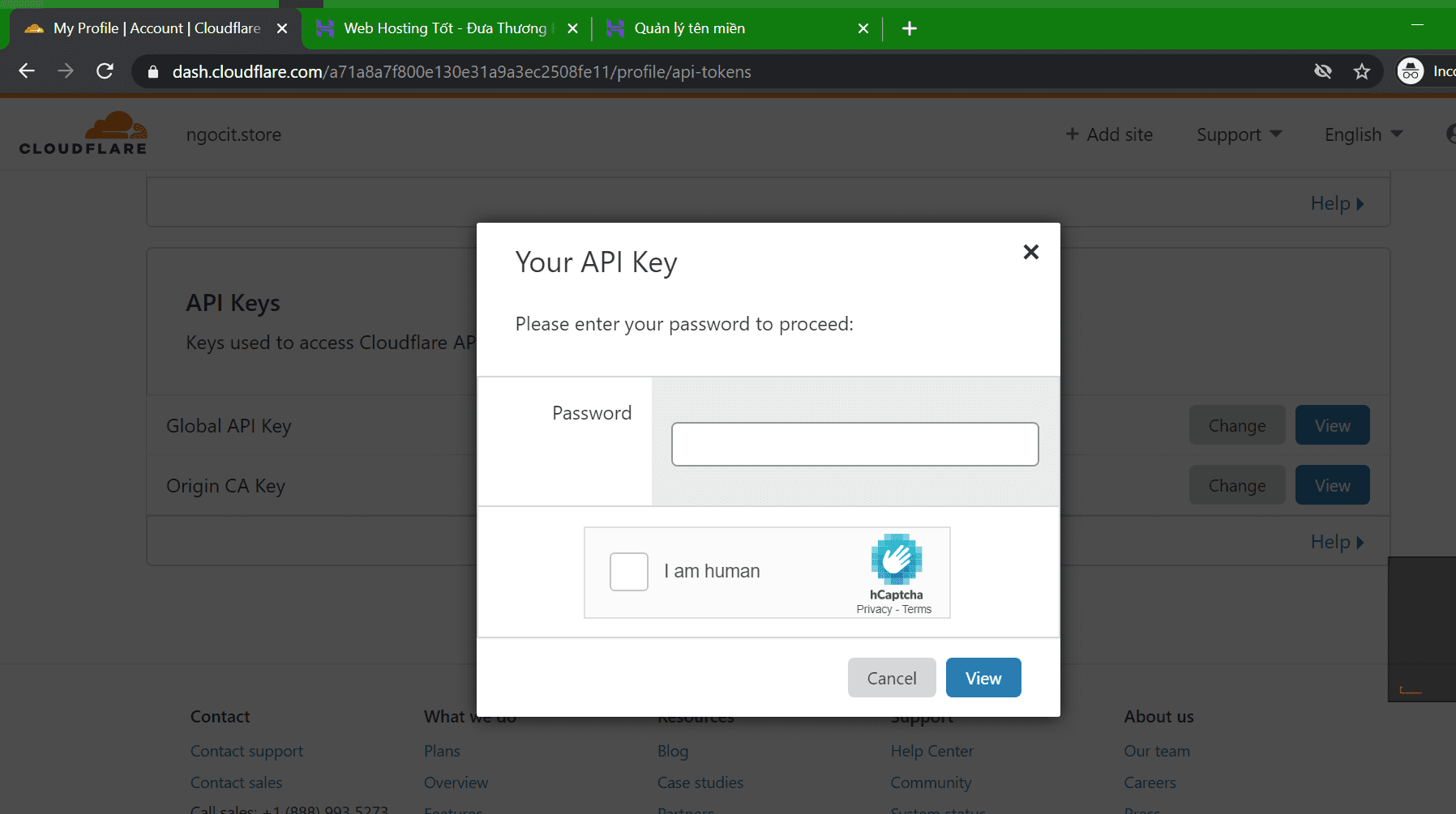 13 global api key