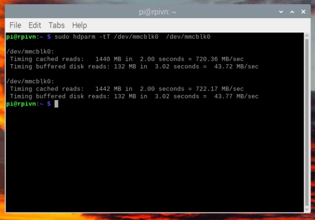 microsd_test_hdparm_1